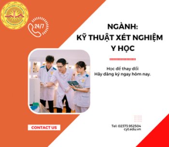 NGÀNH KỸ THUẬT XÉT NGHIỆM Y HỌC