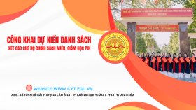 THÔNG BÁO VỀ VIỆC CÔNG KHAI DỰ KIẾN DS SINH VIÊN ĐƯỢC XÉT CÁC CHẾ ĐỘ HỌC KỲ 1 NĂM HỌC 25-26