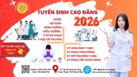 THÔNG BÁO TUYỂN SINH TRÌNH ĐỘ CAO ĐẲNG NĂM 2026