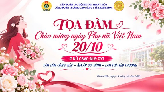TỌA ĐÀM CHÀO MỪNG NGÀY PHỤ NỮ VIỆT NAM 20/10